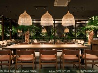 Thiết kế quán cafe hiện đại Palma The Garden Cafe