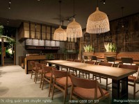Thiết kế quán cafe hiện đại Palma The Garden Cafe