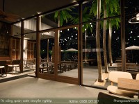 Thiết kế quán cafe hiện đại Palma The Garden Cafe