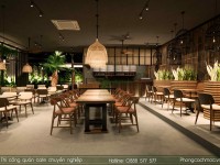 Thiết kế quán cafe hiện đại Palma The Garden Cafe