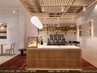 Thiết kế quán cafe phong cách địa trung hải The Season Coffee & Tea - Vĩnh Long