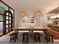 Thiết kế quán cafe phong cách địa trung hải The Season Coffee & Tea - Vĩnh Long