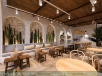Thiết kế quán cafe phong cách địa trung hải The Season Coffee & Tea - Vĩnh Long