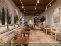 Thiết kế quán cafe phong cách địa trung hải The Season Coffee & Tea - Vĩnh Long