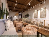 Thiết kế quán cafe phong cách địa trung hải The Season Coffee & Tea - Vĩnh Long