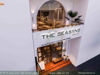 Thiết kế quán cafe phong cách địa trung hải The Season Coffee & Tea - Vĩnh Long