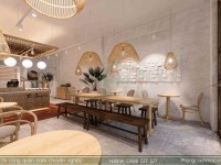 Thiết kế quán cafe phong cách địa trung hải The Season Coffee & Tea - Vĩnh Long