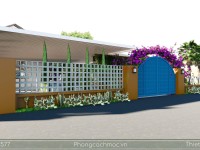 Thiết kế quán cafe sân vườn 1700m2 - Victoria Coffee Long An