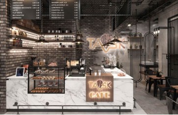 15+ mẫu thiết kế quán cafe phong cách Industrial được yêu thích