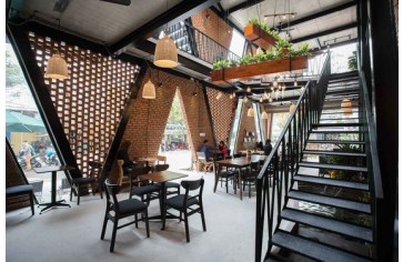 5 mẫu thiết kế nội thất quán cafe cực kỳ thu hút
