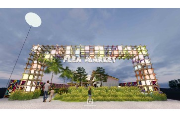 Flea Market - Thiết Kế Khu Hội Chợ Ẩm Thực Đậm Chất Trendy