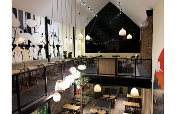 Bờm Bờm Coffee Tiền Giang - Quán cafe nhà thép 200m2