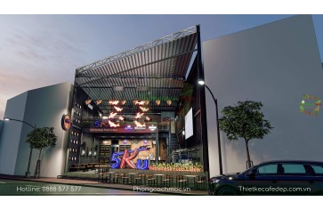 Thiết kế nhà hàng 5Ku - Lê Công Kiều, Quận 1 