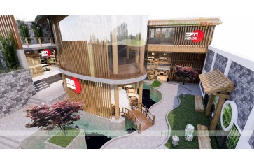 Thiết kế nhà hàng chay ZenHouse - Tân Bình