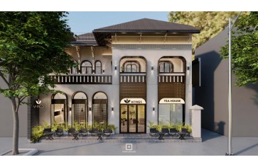 Wings Teahouse - Kiến Trúc Tái Hiện Không Khí Châu Âu 