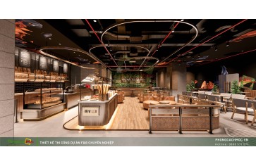 Thiết kế thi công quán cafe Brew Lad - Hado Centrosa Quận 10