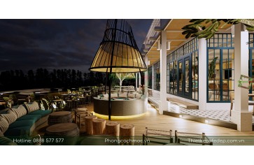 Thiết kế quán cafe De Lavie Coffee Lounge - Côn Đảo  | Phong Cách Mộc