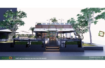 LUCA COFFEE -  Mẫu thiết kế quán cafe hiện đại mang phong cách Âu