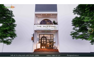 Thiết kế quán cafe phong cách địa trung hải The Season Coffee & Tea - Vĩnh Long