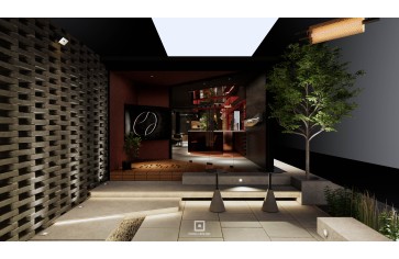 Thiết Kế Quán Cafe The Tea House Coffee - Cảm Hứng Từ Lá Trà