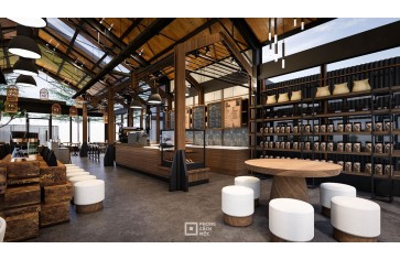Vì Sao Mô Hình Thép Tiền Chế Được Ưa Chuộng Trong Thiết Kế Quán Cafe Đến Như Thế?