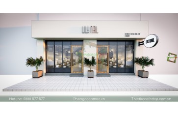 Thiết kế Lily Nail - Tiệm Nail 150m2 