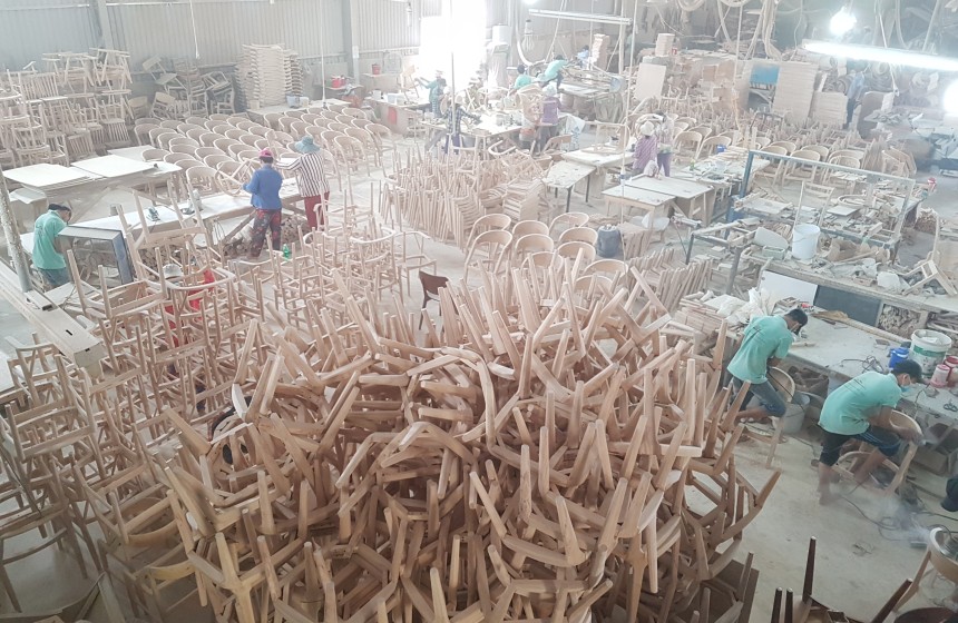 Phân xưởng 2 - Xưởng sản xuất bàn ghế Phong Cách Mộc