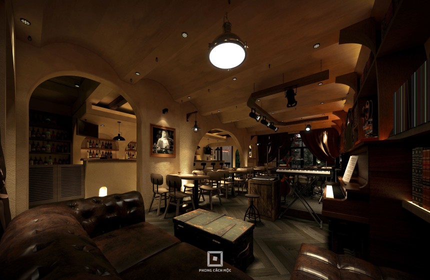 Phong Cách Công nghiệp Trong Thiết Kế Quán Cafe - Industrial Style