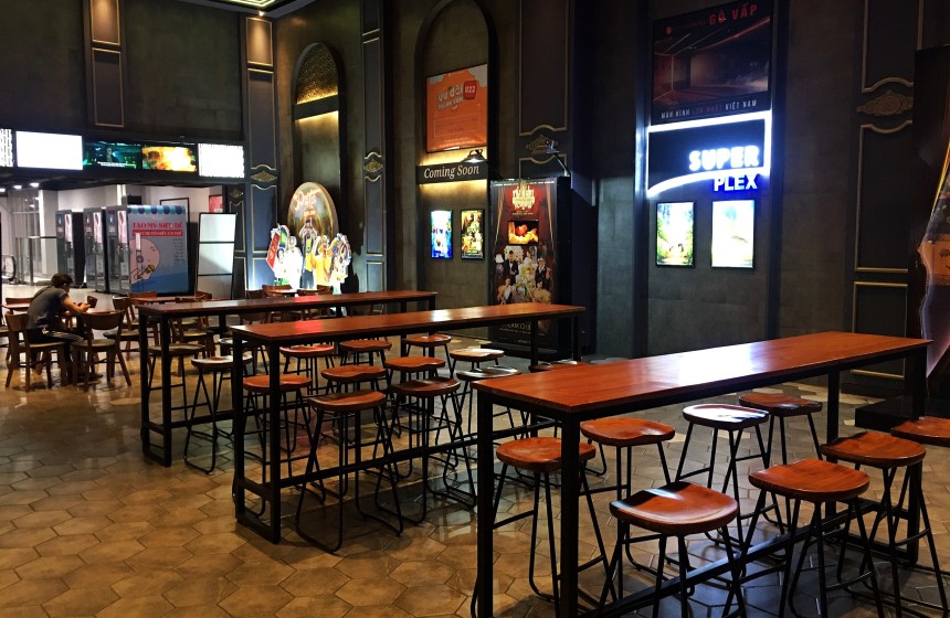 Nội thất phòng chờ Lotte Cinema - Gò Vấp 