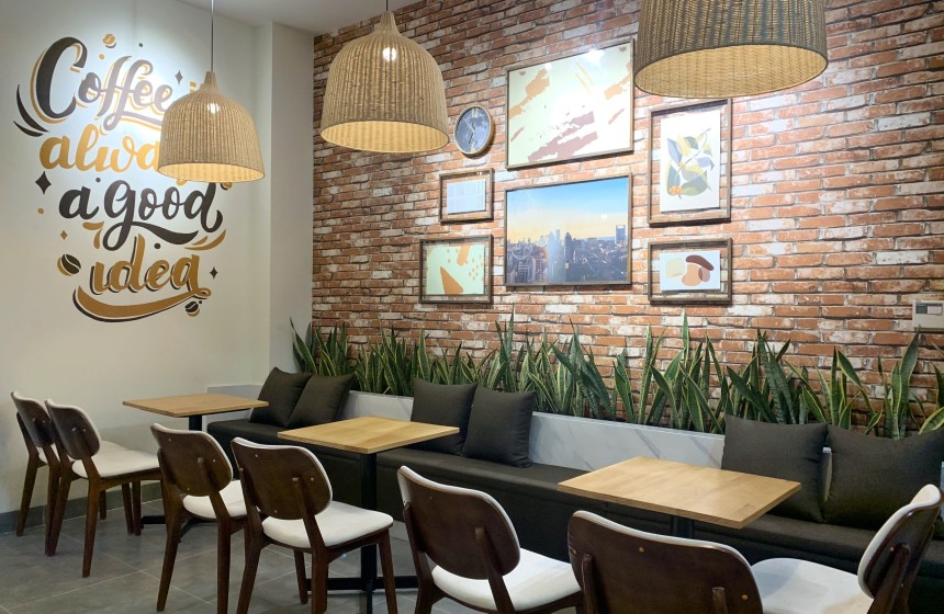 Villa Coffee & Tea Bình Tân - Nội thất sang cho quán cafe biệt thự