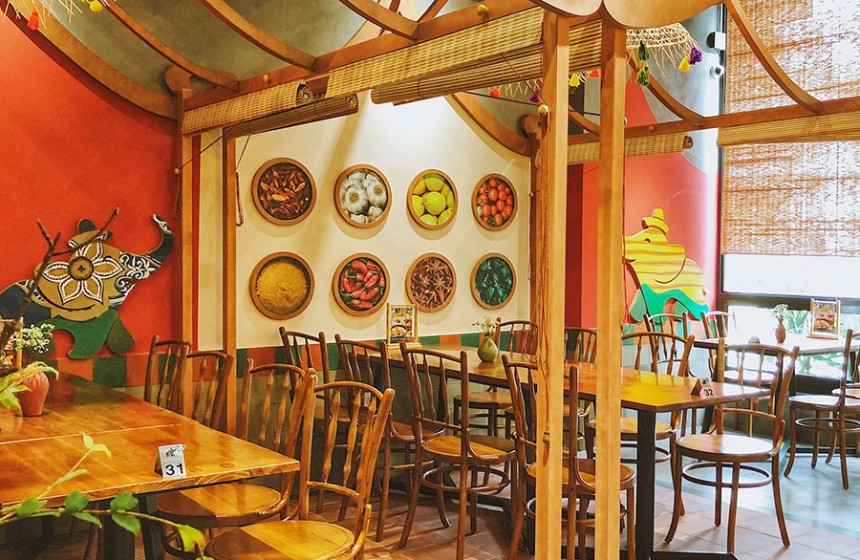 Nội thất nhà hàng Thailand Thái Blah Blah