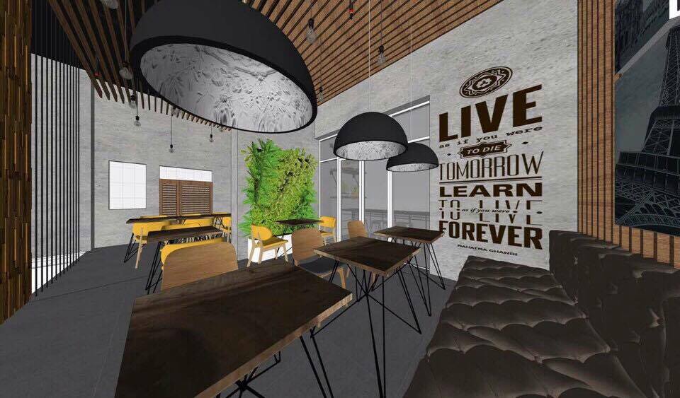 Quán Cafe Nhỏ Trong VinHome Central Park