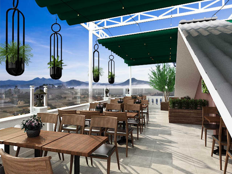 Mẫu thiết kế Đà Lạt View Coffee