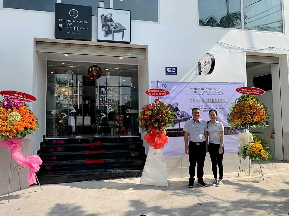 Nội thất Trung Nguyên E Coffee - Mô hình quán cafe nhượng quyền cực hấp dẫn