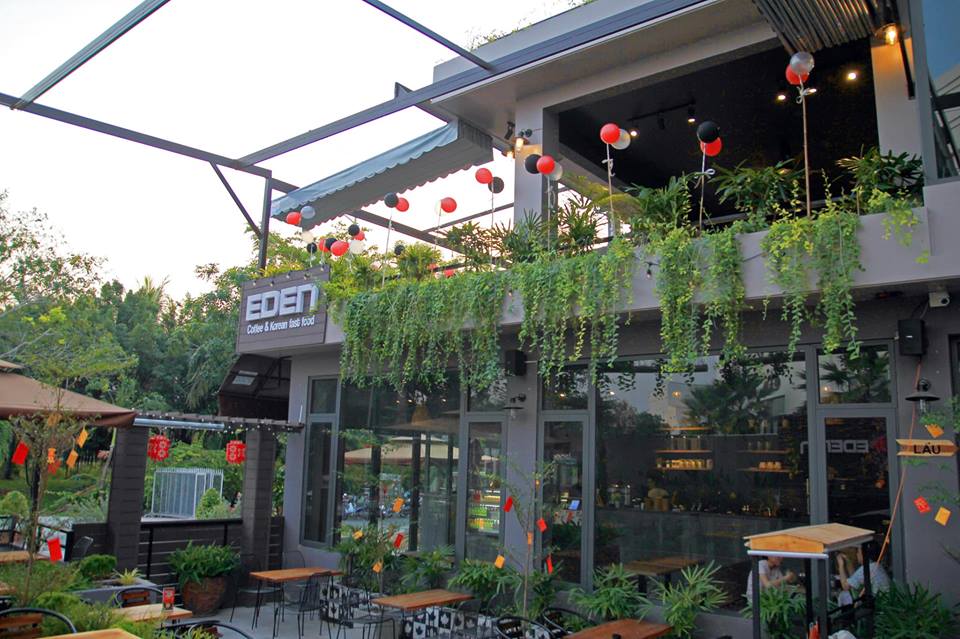 EDEN Coffee - Không gian cafe sân vườn tươi xanh
