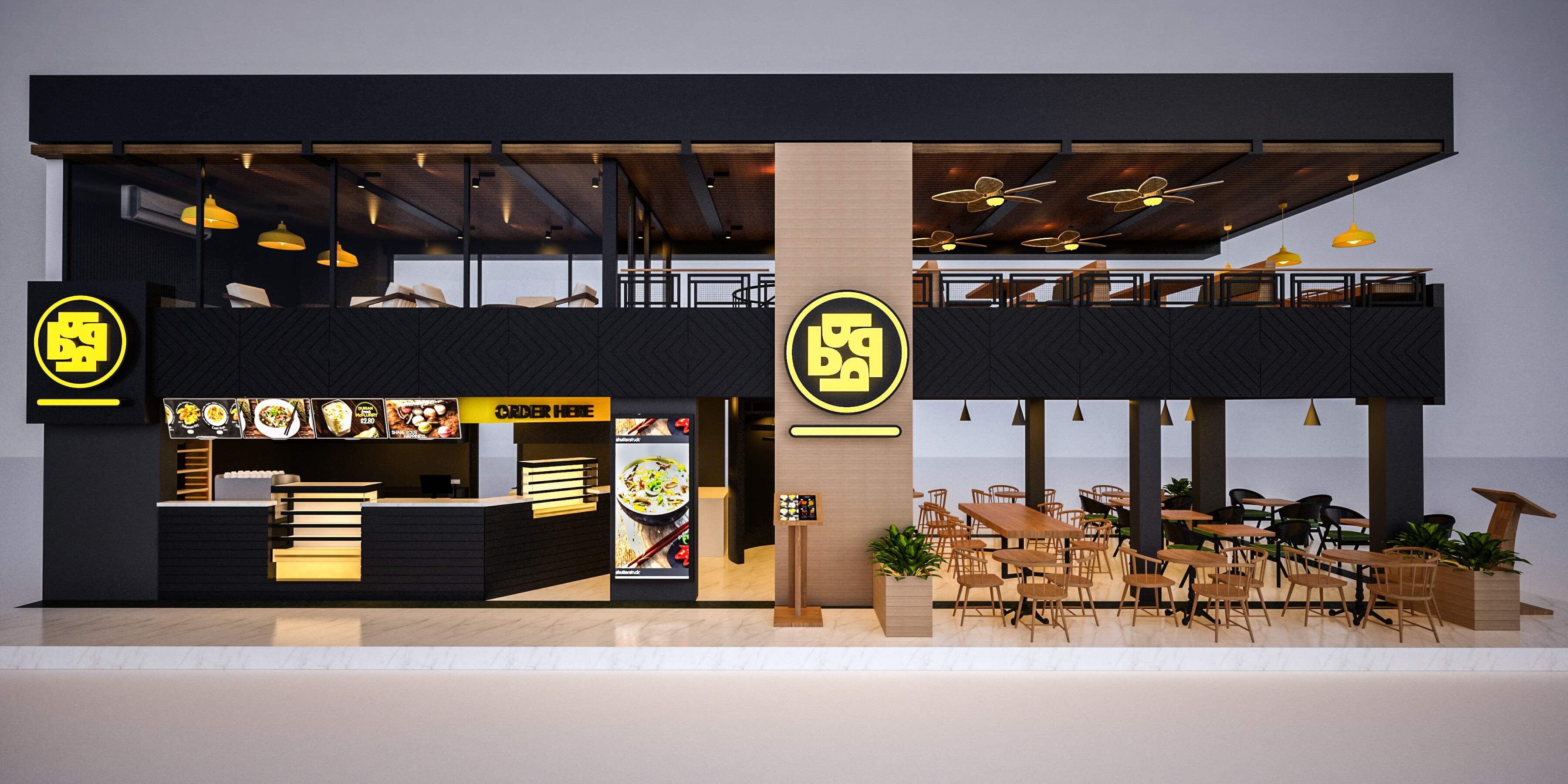 B.Délicieux - Quán Cafe kết hợp nhà hàng