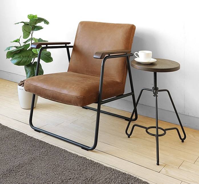Ghế sofa cafe MF04 khung sắt vintage