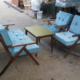 Bàn ghế cafe sofa đơn MF06