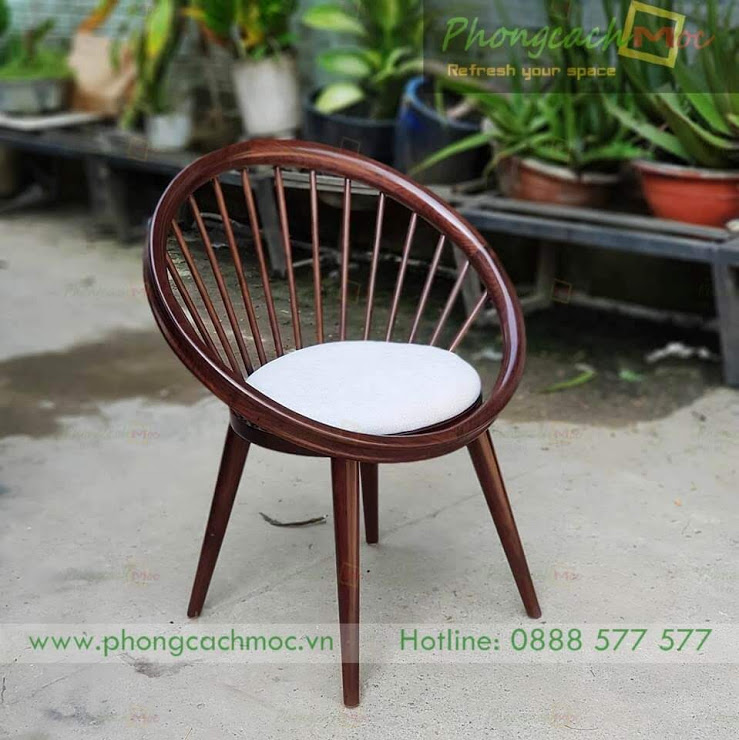 Ghế gỗ cafe MC177