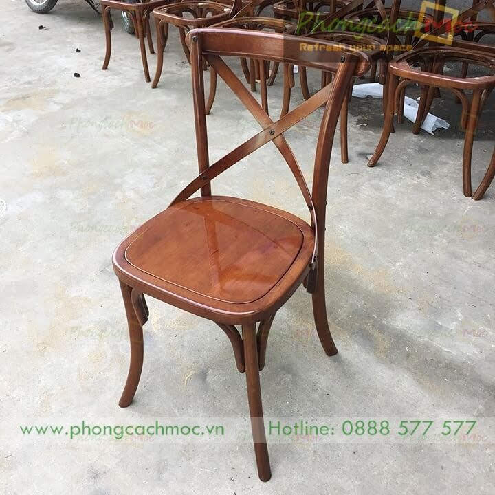 Ghế gỗ cafe MC180