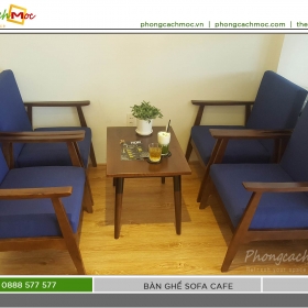 Ghế gỗ sofa cafe MF05