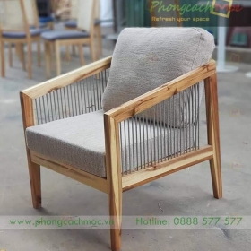 GHẾ GỖ SOFA CAFE MF61