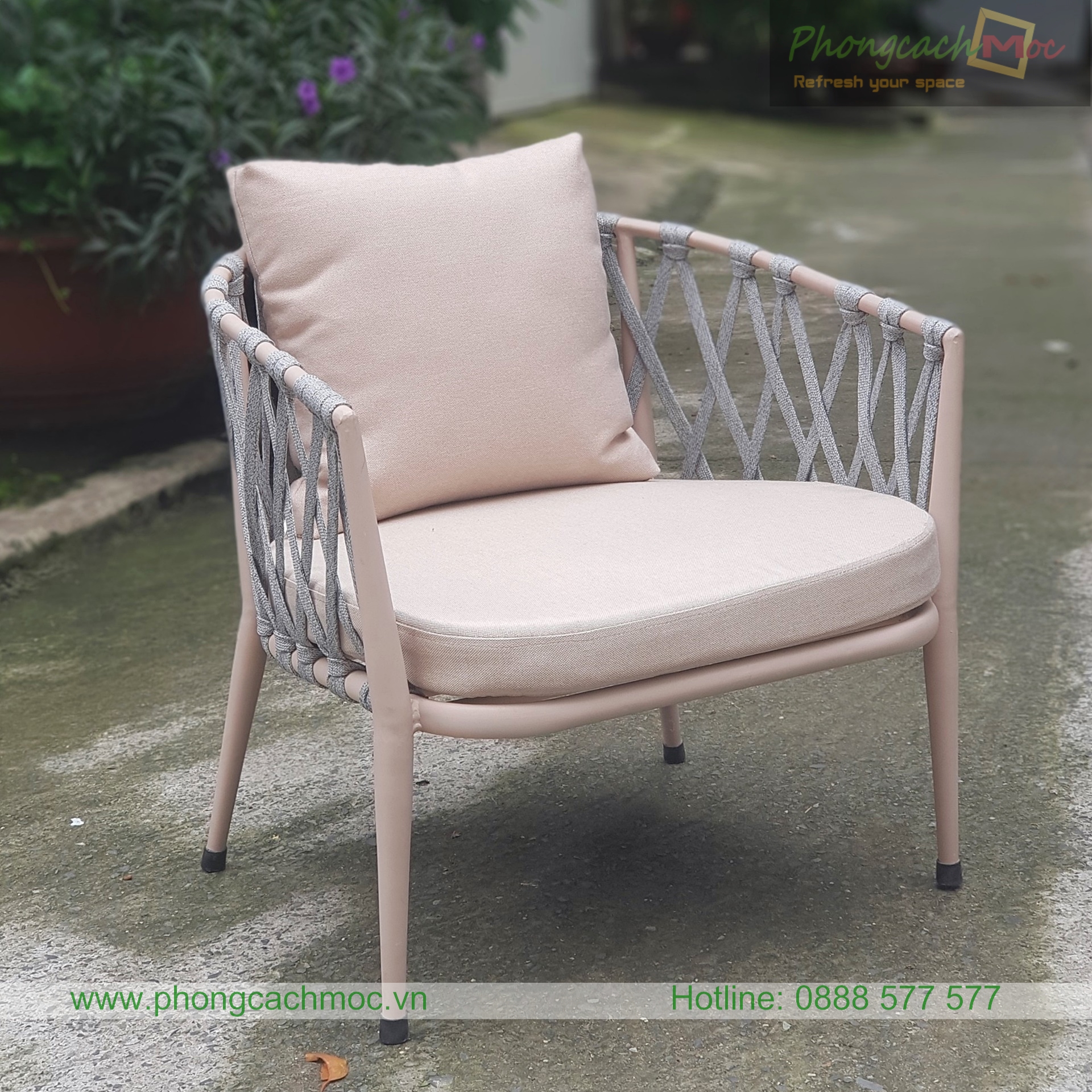 Ghế sofa khung sắt MF74