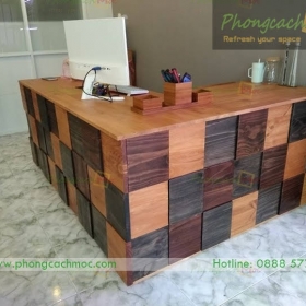 Quầy gỗ phục vụ MR115