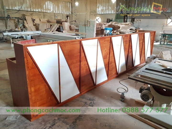 Quầy gỗ phục vụ MR123