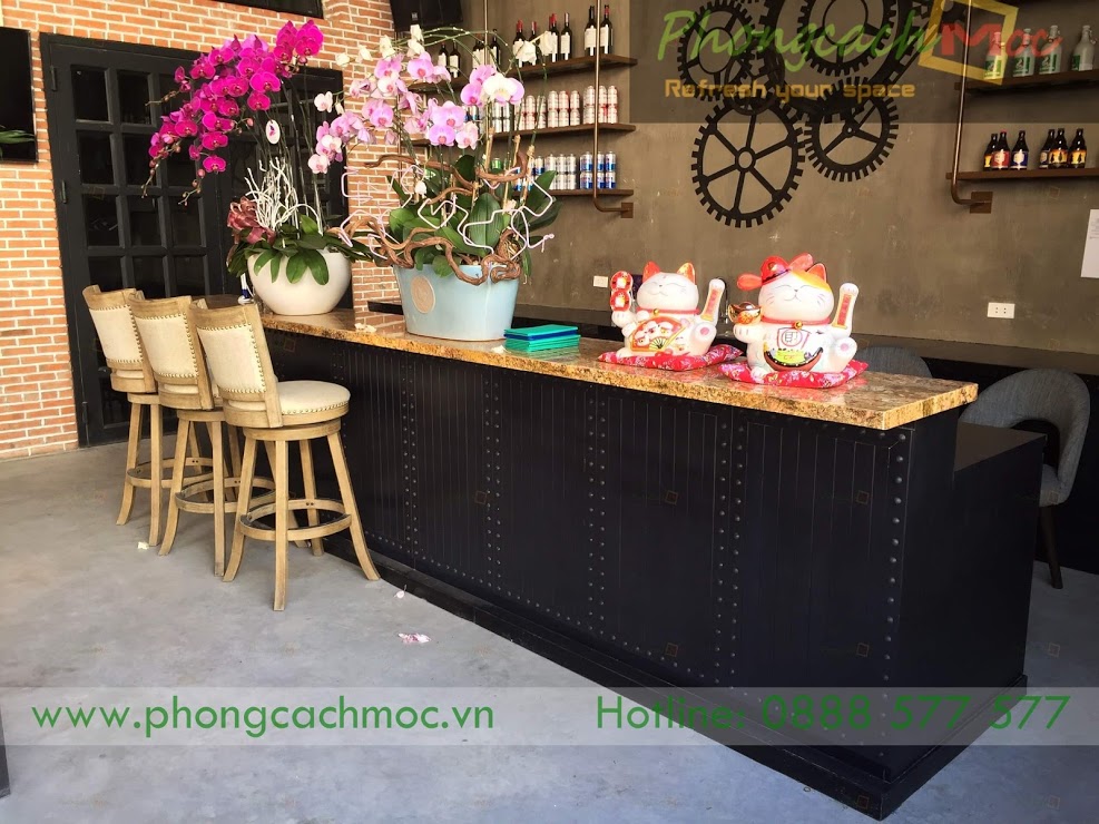 Quầy gỗ thu ngân MR143