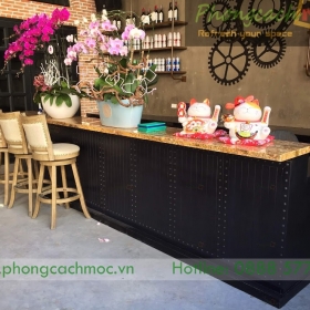 Quầy gỗ thu ngân MR143