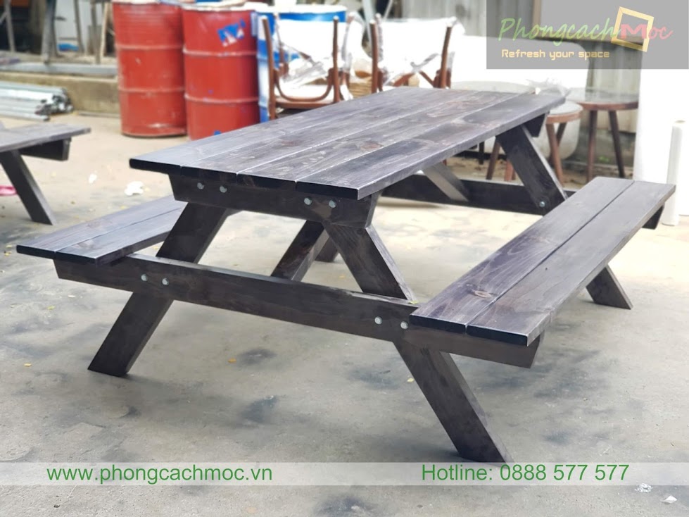 Bộ bàn ghế Vintage MV372