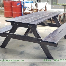 Bộ bàn ghế Vintage MV372